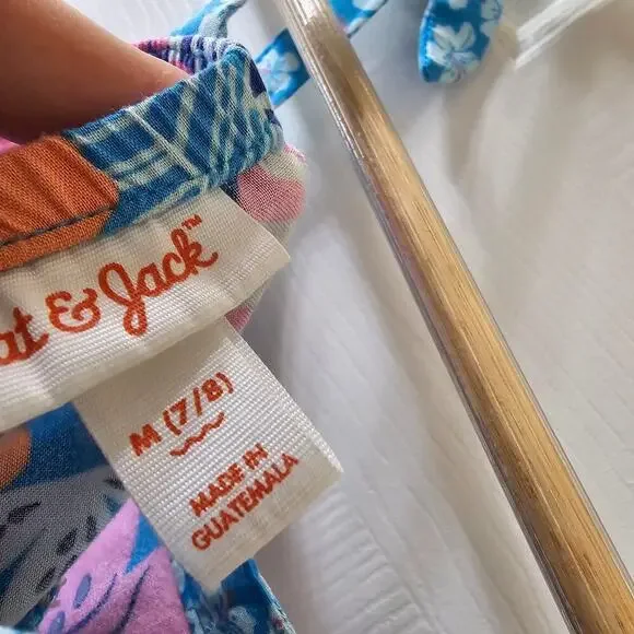 Kat & Jack Girls Dress M 7-8 Boho Cottagecore Floral Garden Tea Party Maxi - Picture 9 of 12